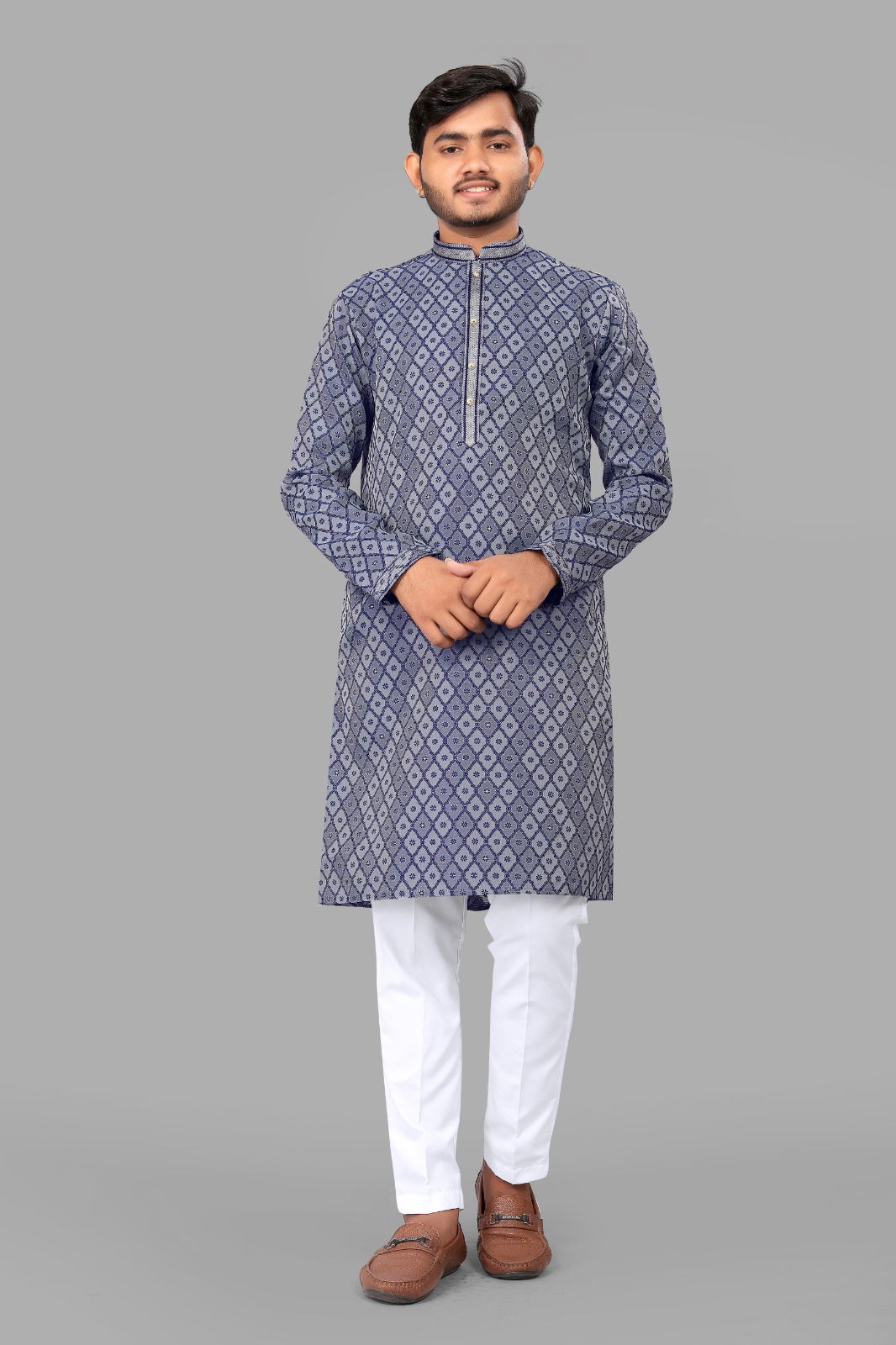 Pintex jacquard 1 Mens Kurta Pajama Manufacturers